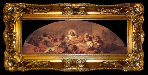 framed  Francisco Goya Last Supper, ta009-2